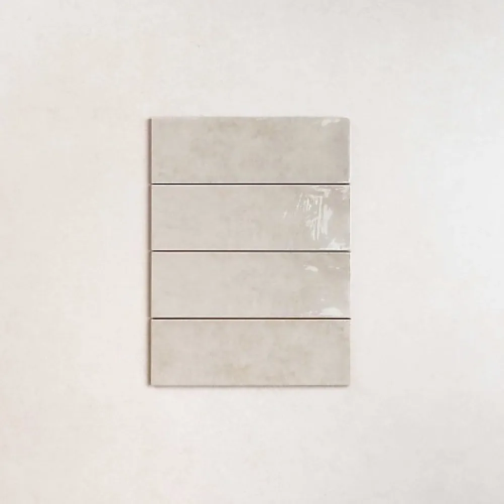 Les Carreaux De Jean Faïence Pour Douche|Faïence Pour Salle De Bains<Faïence Effet Zellige Blanc CINQUE TERRE Blanco 10x30cm - Les Carreaux de Jean
