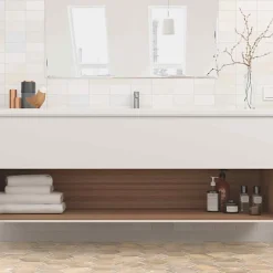 Les Carreaux De Jean  Faïence Pour Cuisine|Faïence Pour Pièce À Vivre<Faïence Effet Zellige Blanc FEZ Mat 6,2x12,5 White - Les Carreaux de Jean