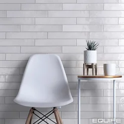 Gioia Materia Faïence Pour Cuisine|Faïence Pour Pièce À Vivre<Faïence Effet Zellige Blanc MANACOR 6,5x40 white - Les Carreaux de Jean