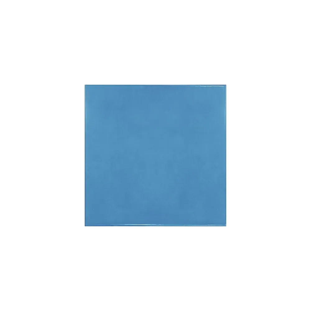 Gioia Materia Faïence Effet Zellige Bleu VILLAGE 6,5x20 Azure Blue - LES CARREAUX DE JEAN- Faïence Pour Douche|Faïence Pour Salle De Bains