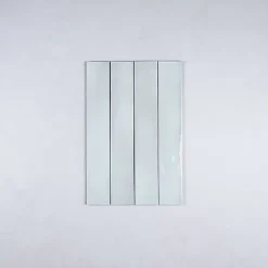 Gioia Materia Faïence Effet Zellige MANACOR 6,5x40 mint - Les Carreaux de Jean- Faïence Pour Salle De Bains|Faïence Pour Cuisine