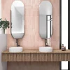 Gioia Materia Faïence Pour Salle De Bains|Faïence Pour Douche<Faïence Effet Zellige Rose Clair MANACOR 6,5x40 blush pink - Les Carreaux de Jean