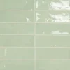 Gioia Materia Faïence Pour Pièce À Vivre|Faïence Pour Cuisine<Faïence Effet Zellige Vert d'eau VILLAGE 6,5x20 Mint - LES CARREAUX DE JEAN