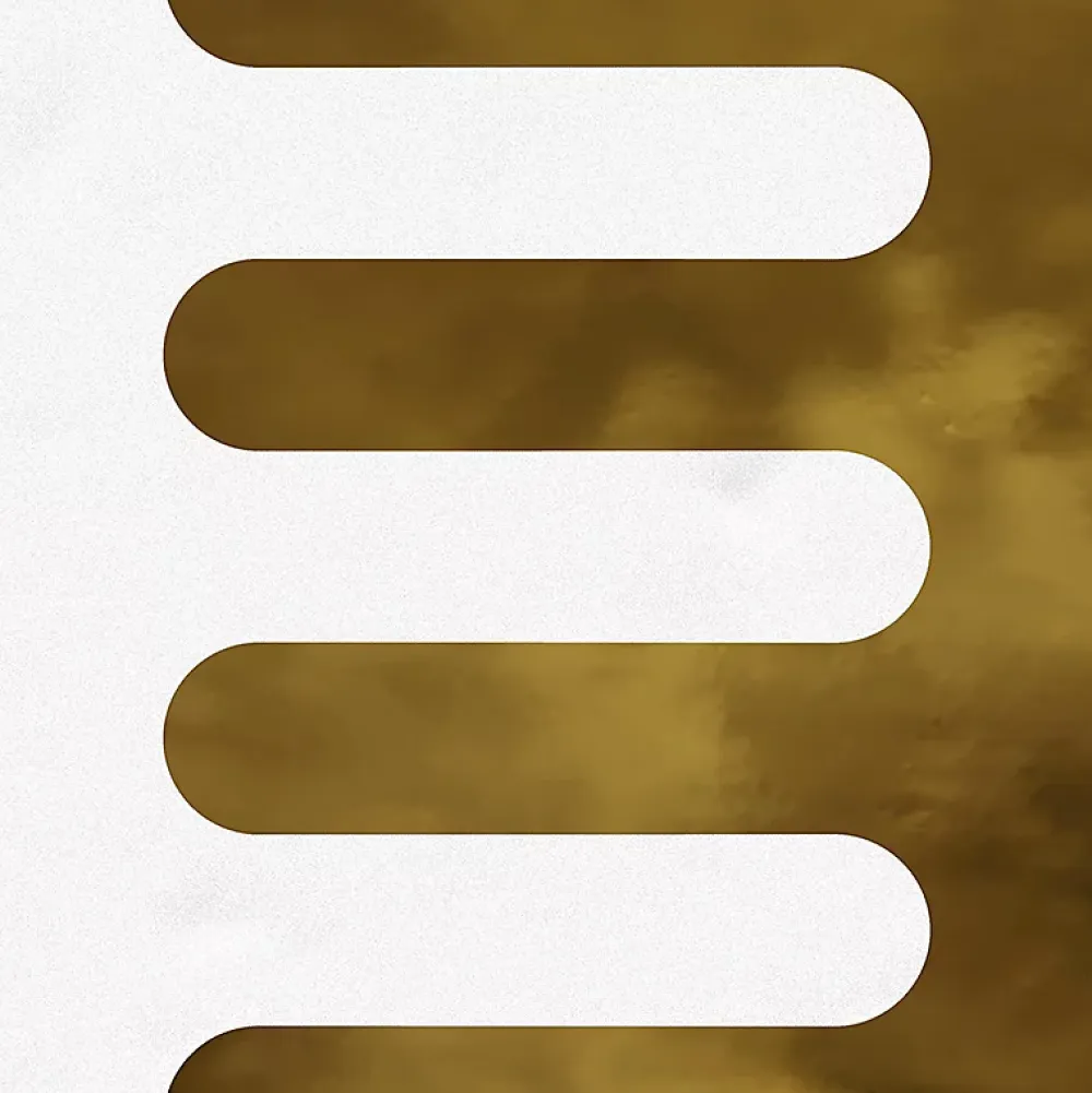 Vives Faïence Unie<Faïence Filippo Soul Garland Nacar Oro 20 x 20cm ( vendu par boite de 1 m² )