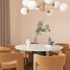 Etile Faïence Unie|Faïence Pour Wc<Faïence murale beige sable décor 3D mat L.90 x l.30 cm x ép.10,5 mm, Aspen