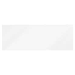GoodHome Faïence Unie|Faïence Pour Douche<Faïence murale blanc brillant L.90 x l.30 cm x ép.8,7 mm, Aragone