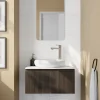 GoodHome Faïence murale blanc texturé L.40 x l.25 cm x ép.8,3 mm, Alexandrina- Carrelage Mural Pour Salle De Bains|Faïence Unie