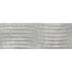 Baldocer Faïence Effet Béton|Faïence Pour Douche<Faïence murale effet béton gris foncé mat décor vague L.90 x l.30 cm x ép.10,5 mm, Unik