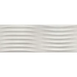 Baldocer Faïence murale effet béton gris clair mat décor vague L.90 x l.30 cm x ép.10,5 mm, Unik- Faïence Effet Béton|Faïence Pour Douche