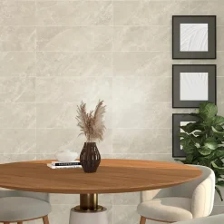 Baldocer Faïence murale effet marbre taupe brillant L.90 x l.30 cm x ép.10,5 mm, Balmoral- Carrelage Mural Pour Douche|Carrelage Mural Pour Salle De Bains