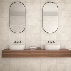Ecoceramic Faïence Pour Douche|Faïence Effet Marbre<Faïence murale effet marbre gris brillant décor texturé L.60 x l.30 cm x ép.7 mm, Celena