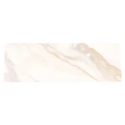 GoodHome Faïence murale effet marbre blanc et doré brillant L.60 x l.20 cm x ép.9,4 mm, Aruma- Faïence Effet Marbre|Carrelage Mural Pour Douche