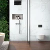 Socer Faïence murale effet marbre blanc brillant L.40 x l.25 cm x ép.8,8 mm, Galac- Faïence Effet Marbre|Carrelage Mural Pour Douche
