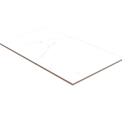 Socer Faïence murale effet marbre blanc brillant L.40 x l.25 cm x ép.8,8 mm, Galac- Faïence Effet Marbre|Carrelage Mural Pour Douche