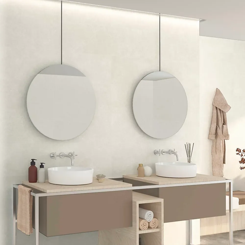 Azulejos Benadresa Faïence murale effet pierre gris mat L.60 x l.30 cm x ép.9 mm, Urano- Faïence Effet Pierre|Carrelage Mural Effet Pierre