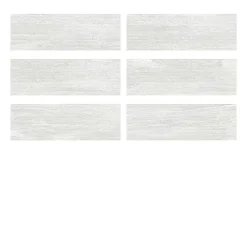 Ecoceramic Faïence murale effet pierre blanc mat décor texturé L.60 x l.20 cm x ép.9,5 mm, Althea- Faïence Effet Pierre|Faïence Pour Douche
