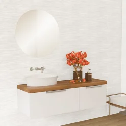 Azulejos Benadresa Faïence murale effet pierre texturée blanc mat L.60 x l.30 cm x ép.9 mm, Urano- Faïence Effet Pierre|Carrelage Mural Pour Pièce À Vivre