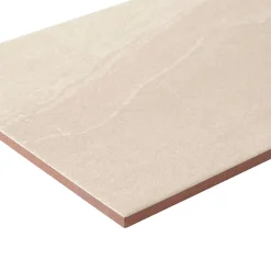 Alaplana Faïence murale en terre cuite effet pierre beige mat L.40 x l.25 cm x ép.8,5 mm, Queens- Faïence Effet Pierre|Faïence Pour Douche