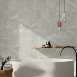 Alaplana Faïence Pour Douche|Faïence Effet Pierre<Faïence murale en terre cuite effet pierre gris mat L.60 x l.30 x ép.8,5cm, Nor