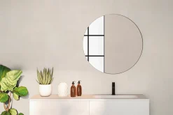 Mykonos Faïence murale intérieur blanc cassé mat L.75 x l.25 cm x ép.9 mm, Terre- Carrelage Mural Pour Wc|Carrelage Mural Effet Béton