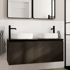 GoodHome Faïence Unie|Faïence Pour Wc<Faïence murale intérieur blanc brillant à motif L.60 x l.30 cm x ép.7 mm, Colville