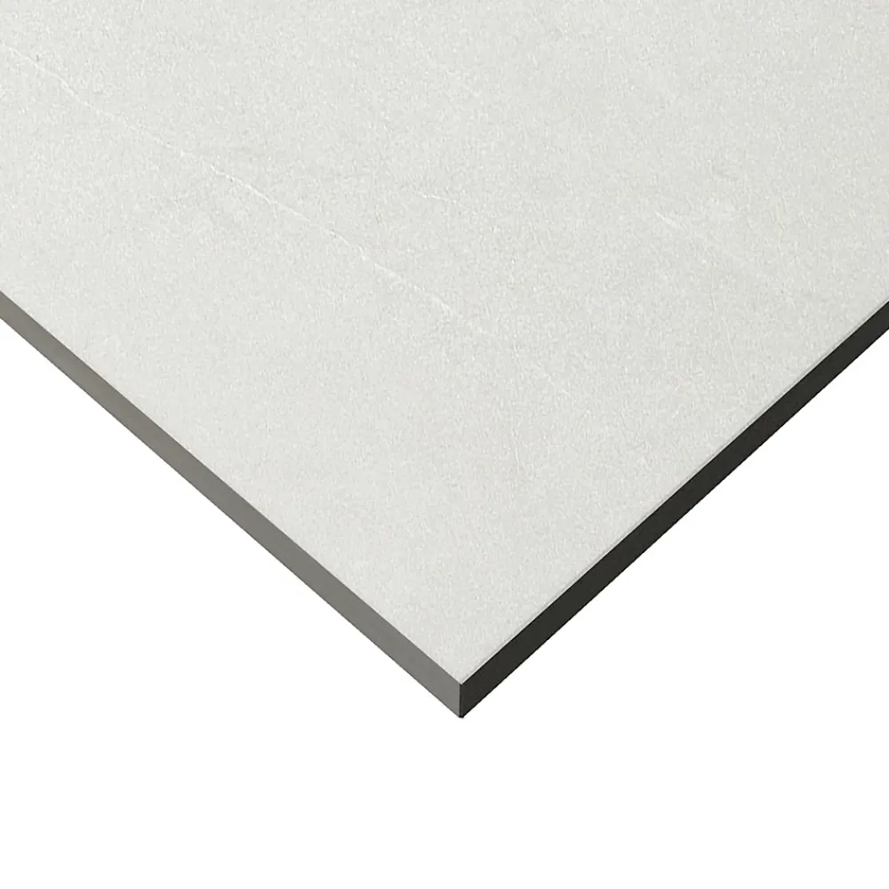 Carrelage Mural Pour Douche|Carrelage Mural Pour Salle De Bains<Faïence murale intérieur effet pierre blanc mat L.90 x l.30 cm x ép.8,7 mm, Astor