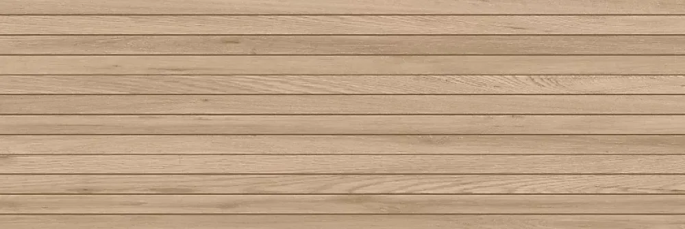 Faïence murale intérieur effet bois décor lamelles L.75 x l.25 cm x ép.9 mm, Teka- Carrelage Mural Pour Cuisine|Faïence Effet Bois