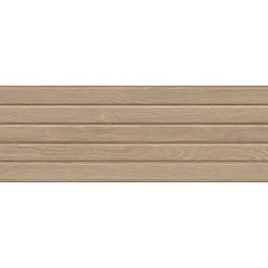 Faïence Effet Bois|Carrelage Mural Effet Bois<Faïence murale intérieur effet bois mat décor lamelles L.90 x l.30 cm x ép.10,8 mm, Bois 3D