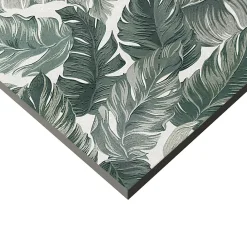 Mykonos Faïence murale intérieur feuillages verts Amazonia L.120 x l.40 cm x ép.8,3 mm, Aspen- Carrelage Mural Pour Douche|Carrelage Mural Pour Cuisine