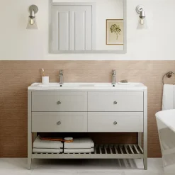 GoodHome Faïence murale intérieur grès émaillé effet bois brut beige L.12 x l.6 cm x ép.8,2 mm, Taka- Faïence Effet Bois|Carrelage Mural Pour Pièce À Vivre