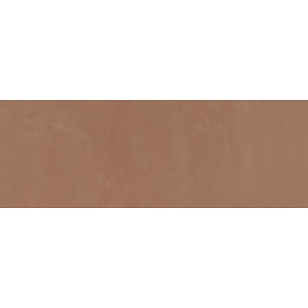 Faïence murale intérieur marron mat L.75 x l.25 x ép.9 mm, Terre- Carrelage Mural Effet Béton|Carrelage Mural Pour Pièce À Vivre