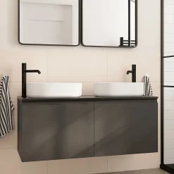 GoodHome Faïence murale intérieur sable satiné L.60 x l.30 cm x ép.7 mm, Colville- Faïence Unie|Faïence Pour Douche