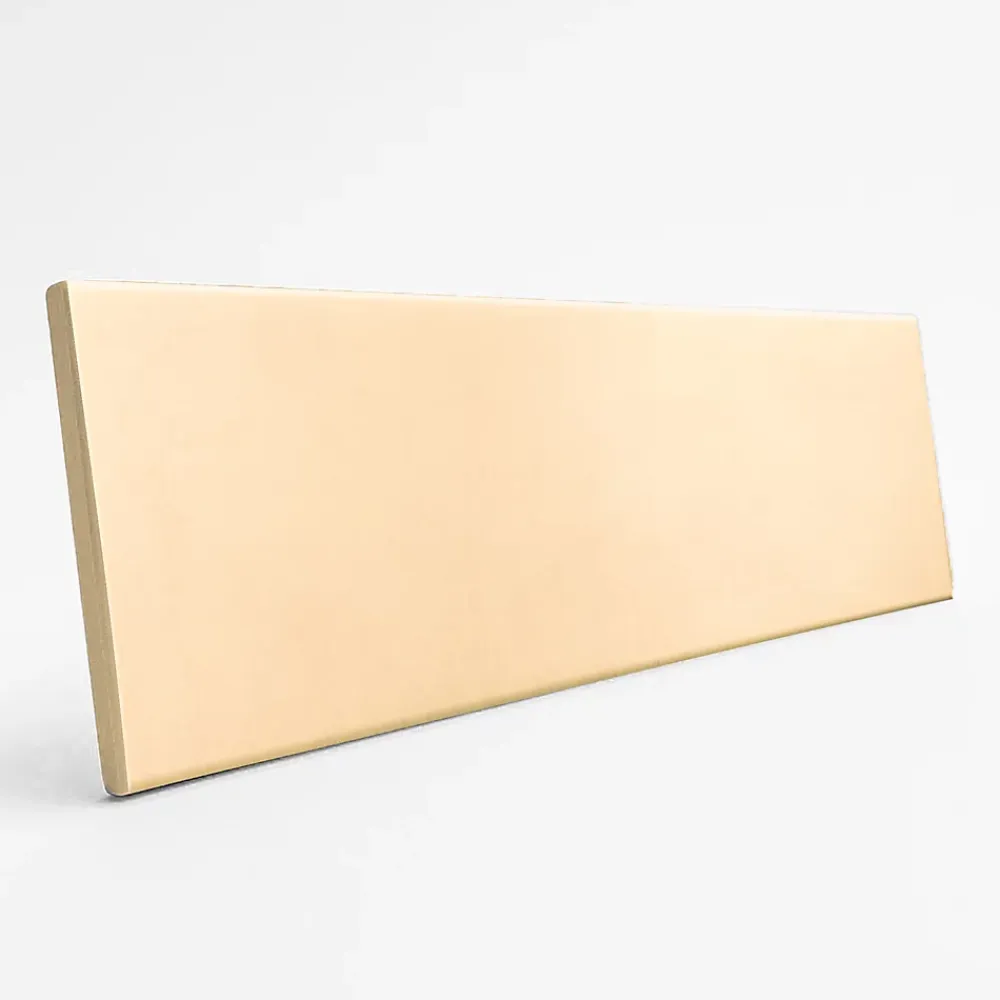 Faïence murale unie beige satin L.30 x l.7 cm, Minerra- Faïence Unie|Faïence Pour Douche