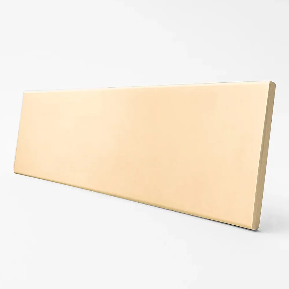 Faïence murale unie beige satin L.30 x l.7 cm, Minerra- Faïence Unie|Faïence Pour Douche
