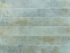 Equipe Ceramica Carrelage Mural Pour Pièce À Vivre|Faïence Unie<Faïence murale unie bleu aqua brillant L.40 x l.5 cm x ép.8 mm, Java