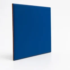 Faïence murale unie bleu saphir satin L.20 x l.20 cm, Monocolor- Faïence Unie|Faïence Pour Douche