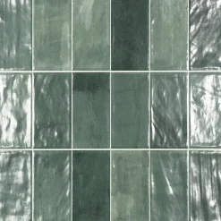 Ecoceramic Faïence murale vert brillant L.60 x l.31,6 cm x ép.9 mm, Soul- Faïence Unie|Faïence Pour Wc