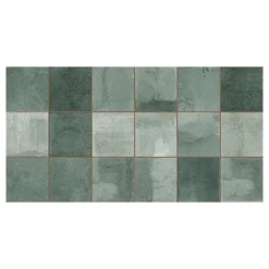 Ecoceramic Faïence murale vert brillant L.60 x l.31,6 cm x ép.9 mm, Soul- Faïence Unie|Faïence Pour Wc