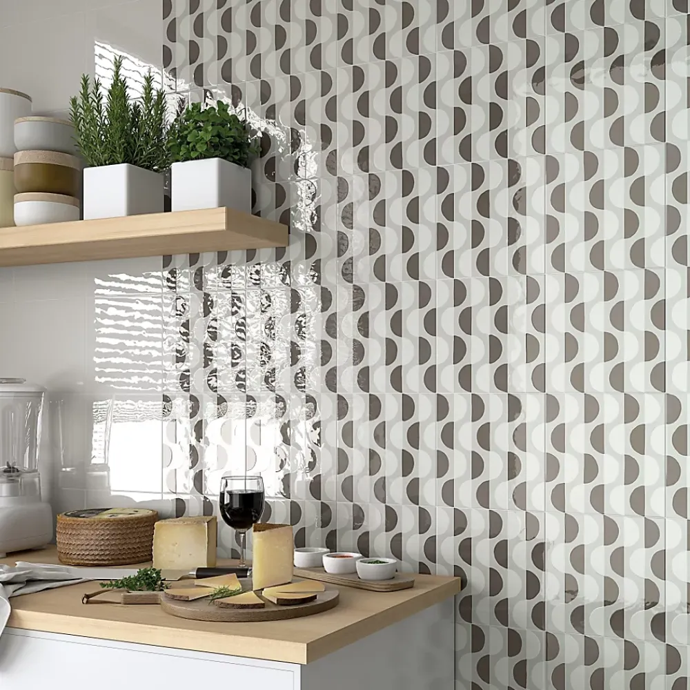 Vives Faïence Pour Salle De Bains|Faïence Unie<Faïence Paola Rose 20 x 20cm ( vendu par boite de 1 m² )