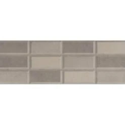 Cristacer Carrelage Sol Effet Pierre<Faïence Piemonte Mureto Taupe 60 x 20cm ( vendu par boite de 1,08 m² )