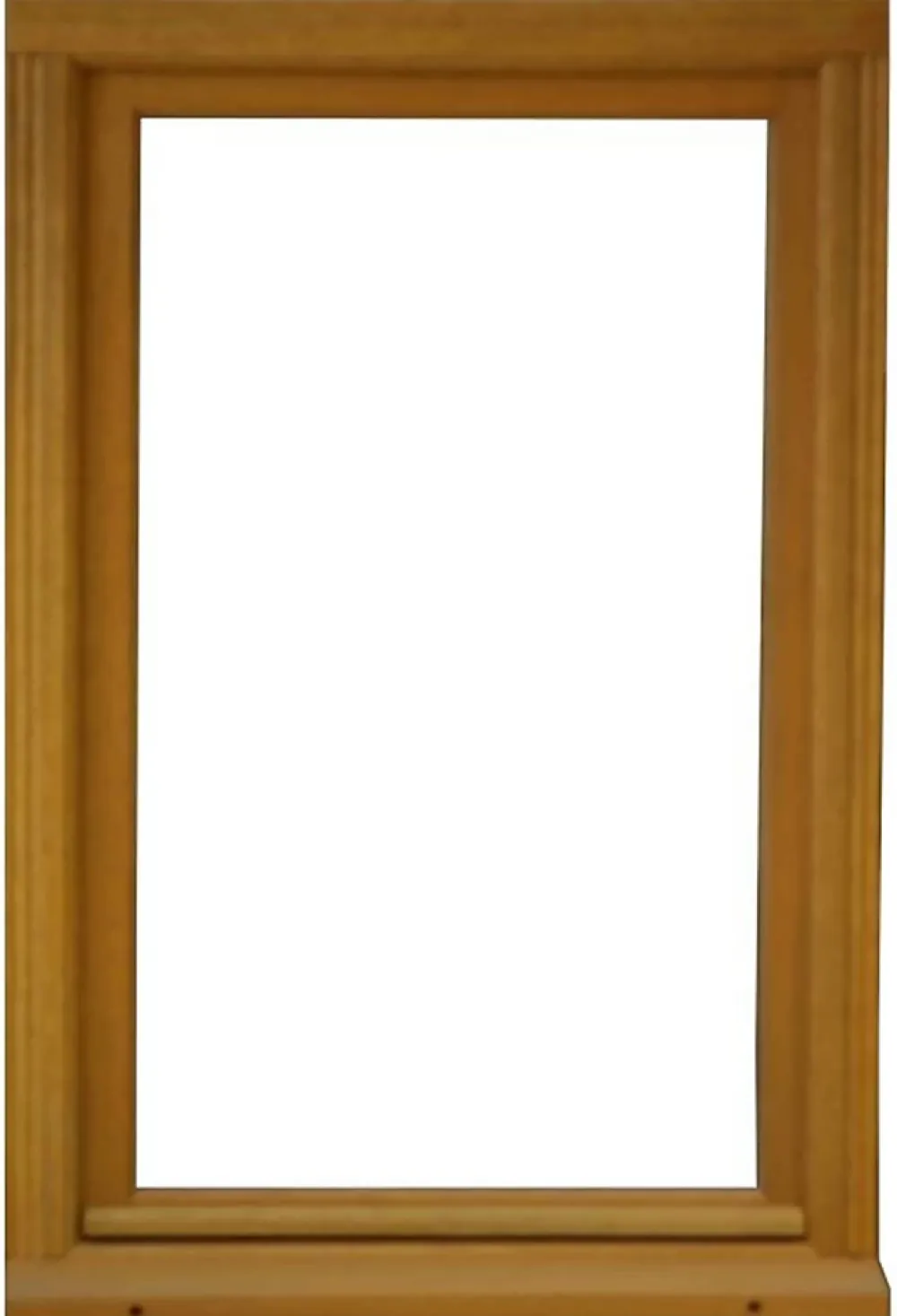Gd Menuiseries Fenetre Bois 1 Vantail H75 X L50 Côte Tableau Tirant Droite- Fenêtre Bois