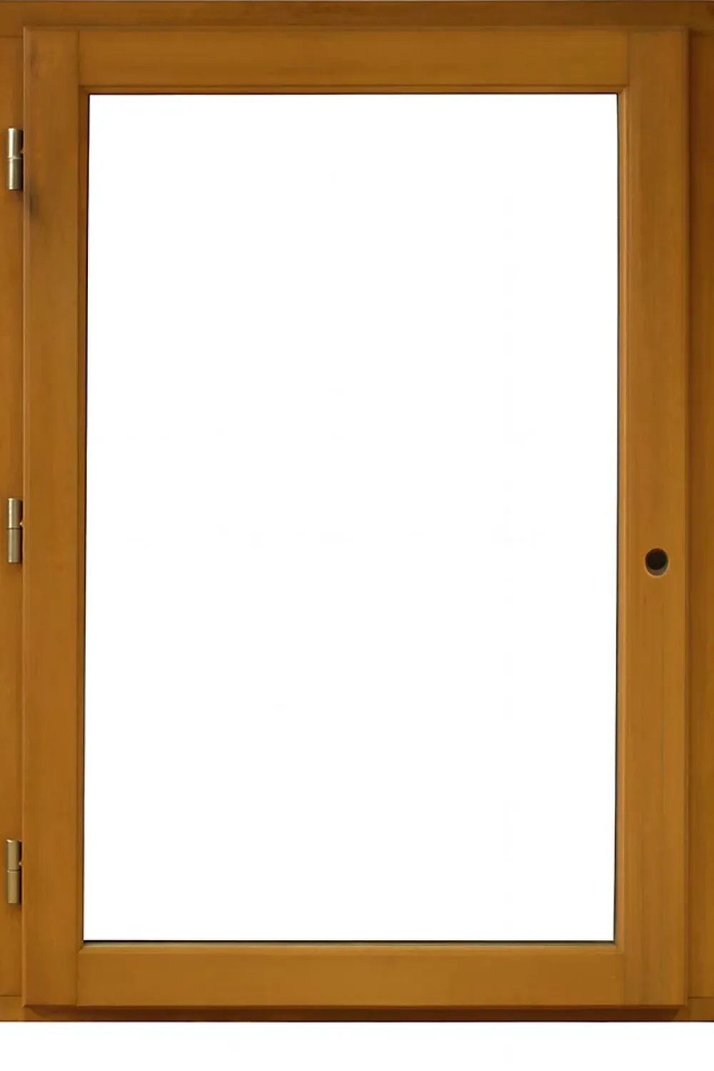 Gd Menuiseries Fenêtre Bois<Fenetre Bois 1 Vantail H60 X L60 Côte Tableau Tirant Gauche