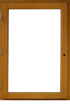 Gd Menuiseries Fenetre Bois 1 Vantail H95 X L40 Côte Tableau Tirant Gauche- Fenêtre Bois