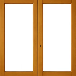 Gd Menuiseries Fenêtre Bois<Fenetre Bois 2 Vantaux H185 X L100 Côte Tableau