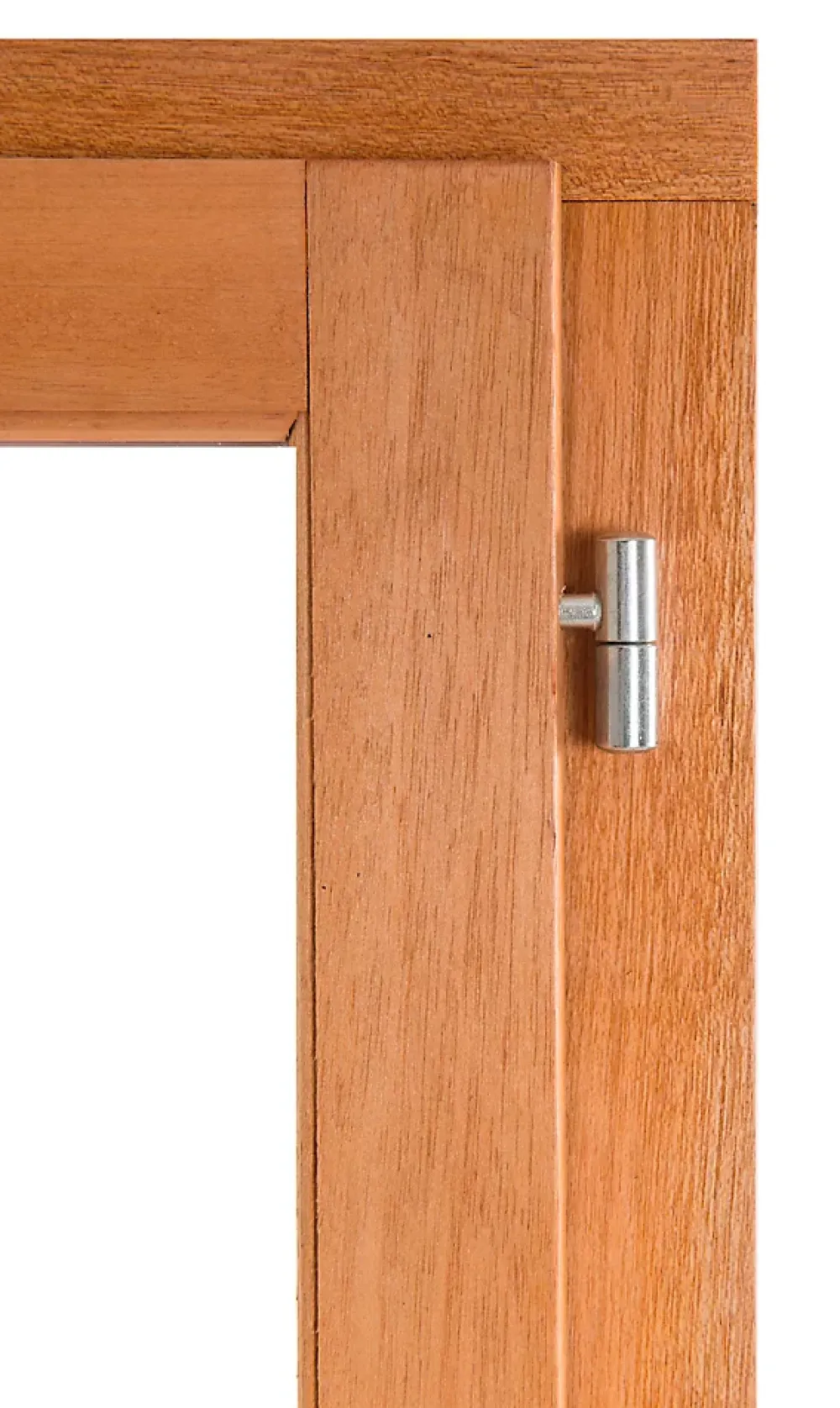 GoodHome Fenêtre Bois<Fenêtre 1 vantail tirant gauche double vitrage en bois marron l.65 x H.97,8 cm