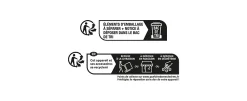 GoodHome Fenêtre Aluminium<Fenêtre alu 2 vantaux oscillo-battant + volet roulant électrique blanc - l.120 x h.105 cm