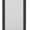 3 in 1 Fenêtre Aluminium avec 1 ventail ouvrant RAL 7016 ( L.: 100 cm x H.: 200 cm)- Fenêtre Aluminium