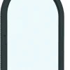 3 in 1 Fenêtre Aluminium cintré un ventail ouvrant RAL 7016 ( L.: 110 cm x H.: 170 cm)- Fenêtre Aluminium