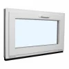 Fral Fermetures Fenêtre Pvc<Fenêtre de cave soufflet PVC blanc L 800mm x H 500mm