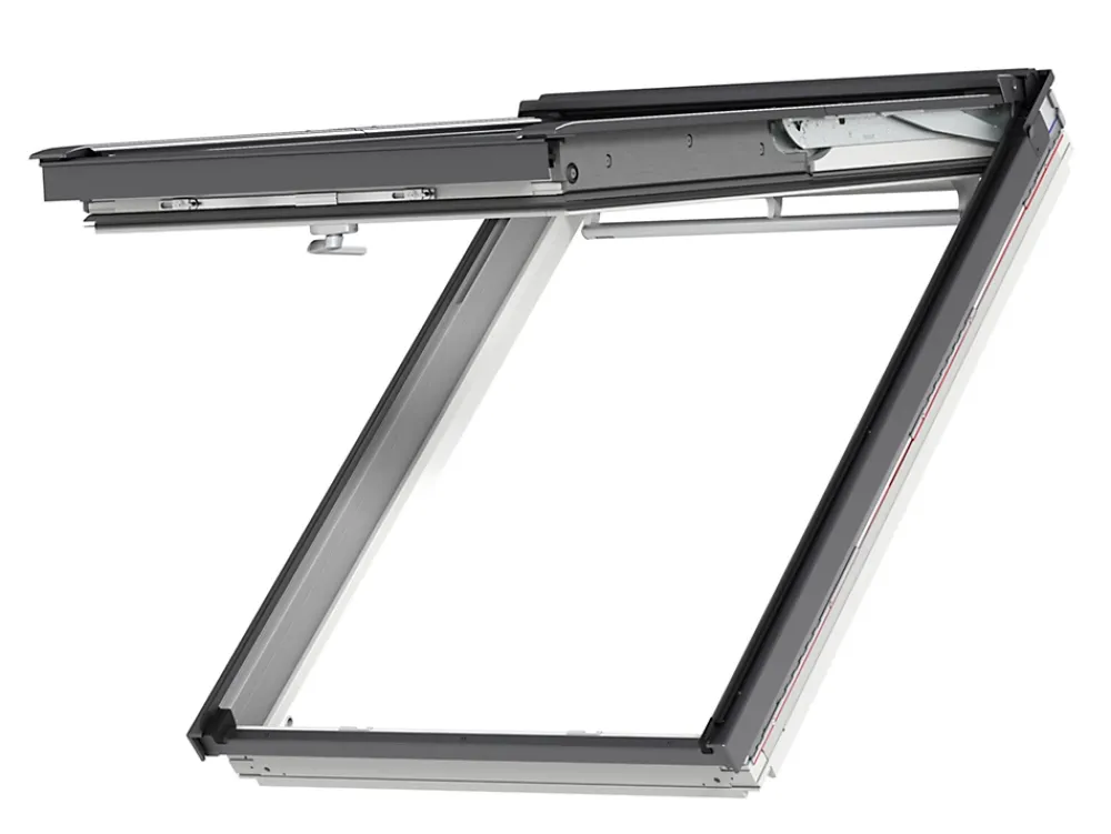 Velux Fenêtre de toit à projection Confort Whitefinish - bois peint en blanc L. 114 x H. 118 cm (GPL 2076 SK06)- Velux Et Fenêtre De Toit